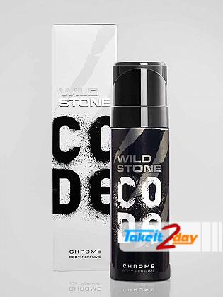 Wild Stone Code Chrome Titanium Perfumed Body Spray For Men 120 ML